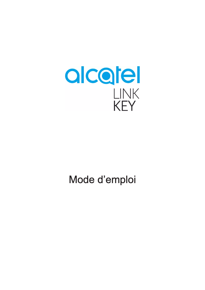 Image de la première page du manuel de l'appareil LinkKey IK41UC