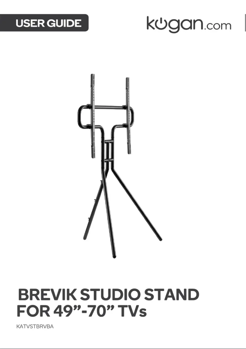 Page 1 of the manual User Manual Kogan KATVSTBRVBA