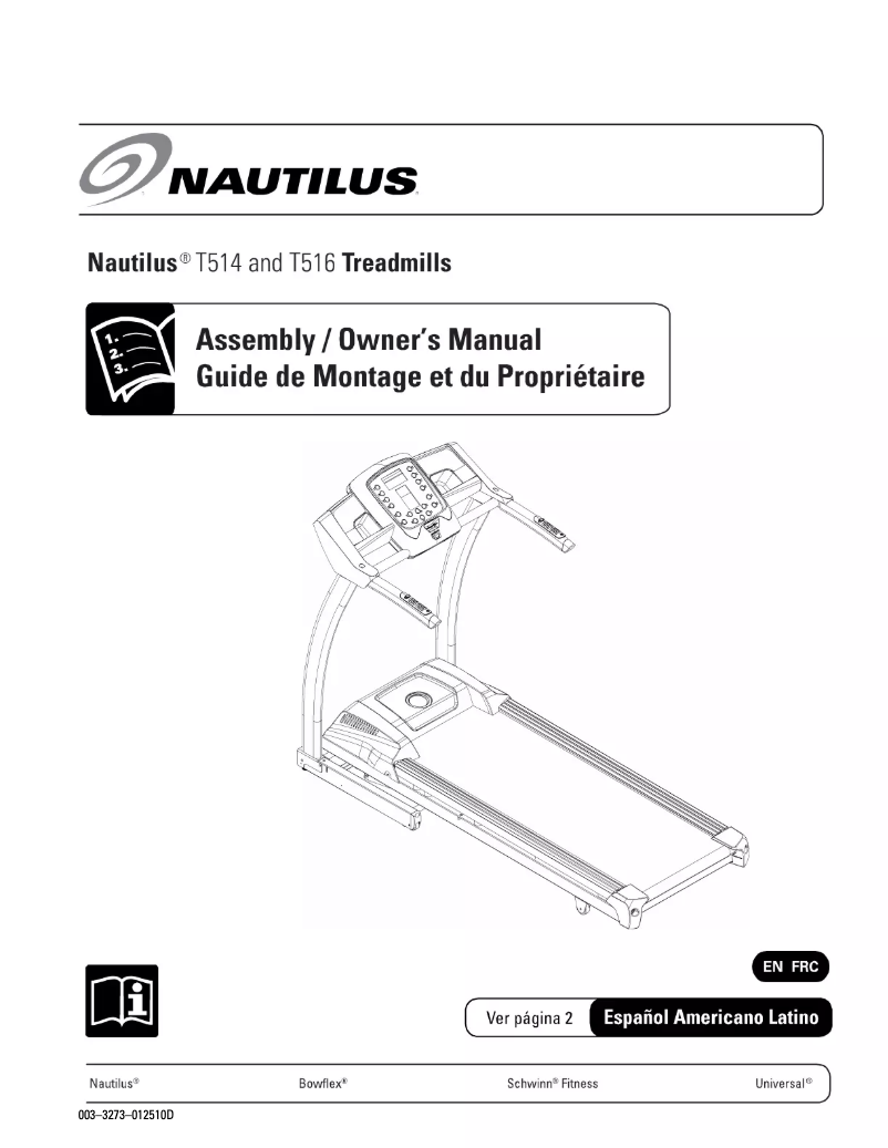 First page image of the manual for T514
