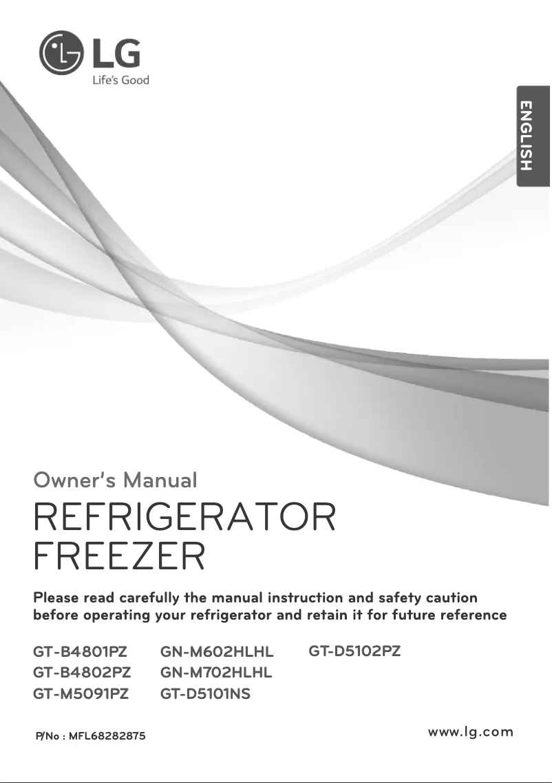 Page 1 of the manual User Manual LG GT-D5102PZ