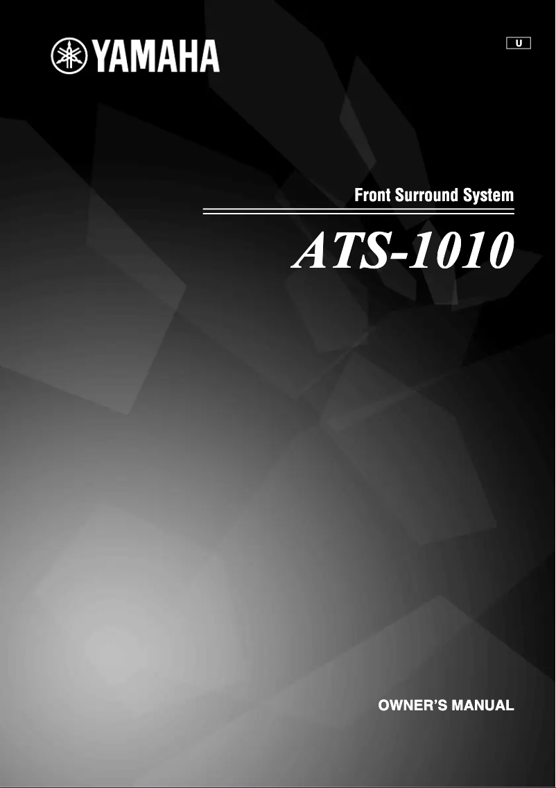 First page image of the manual for ATS-1010BL