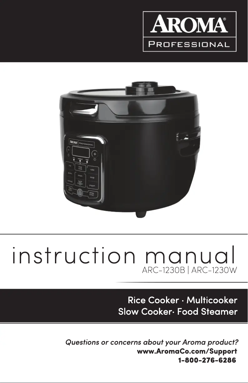 First page image of the manual for ARC-1230