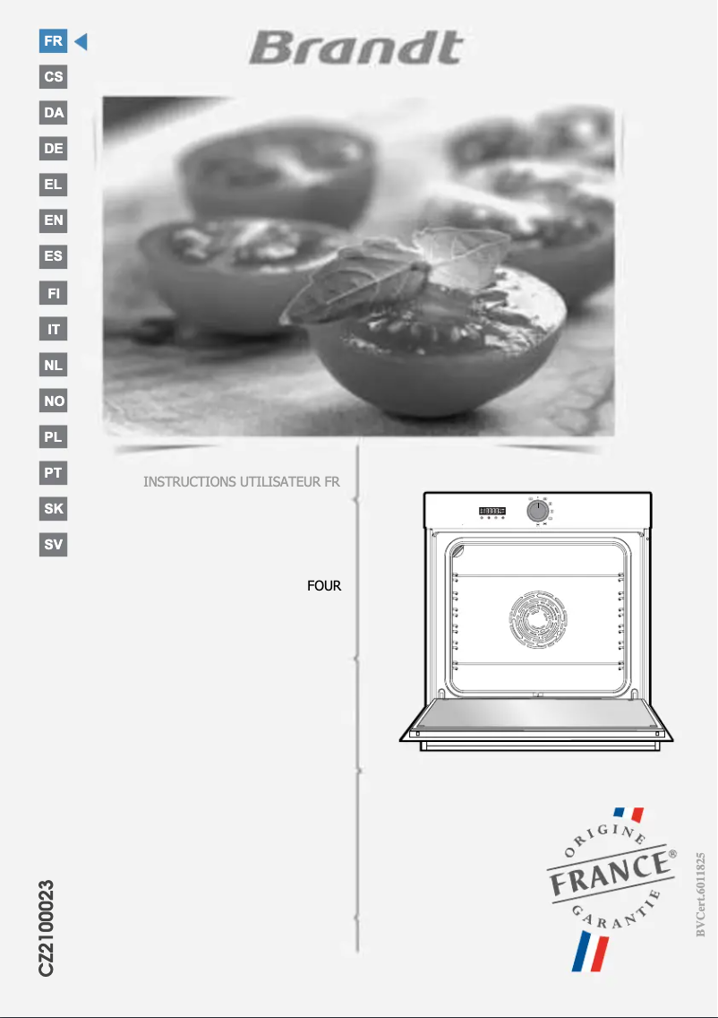 First page image of the manual for BOP7332