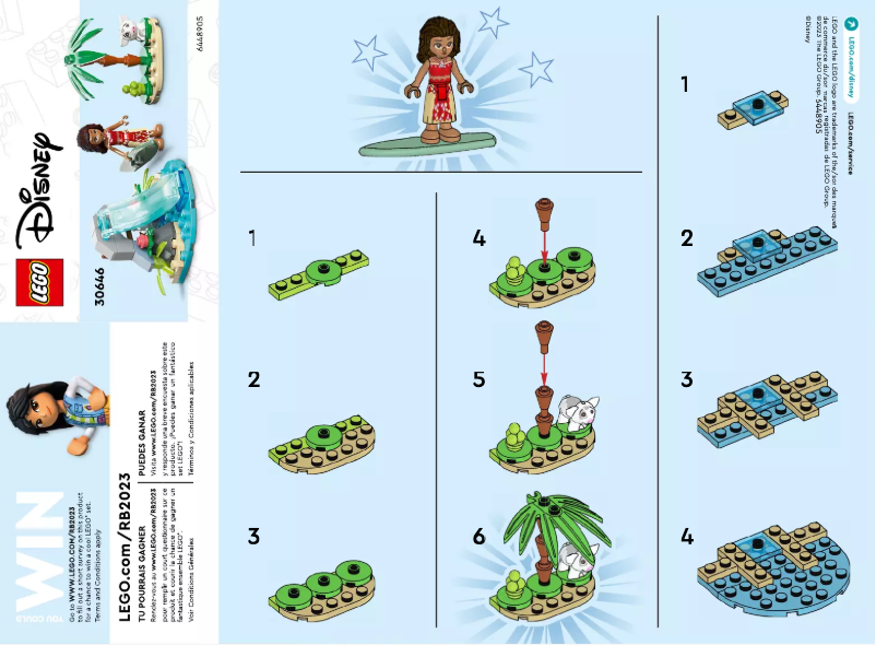 Page 1 of the manual User Manual Lego Disney 30646