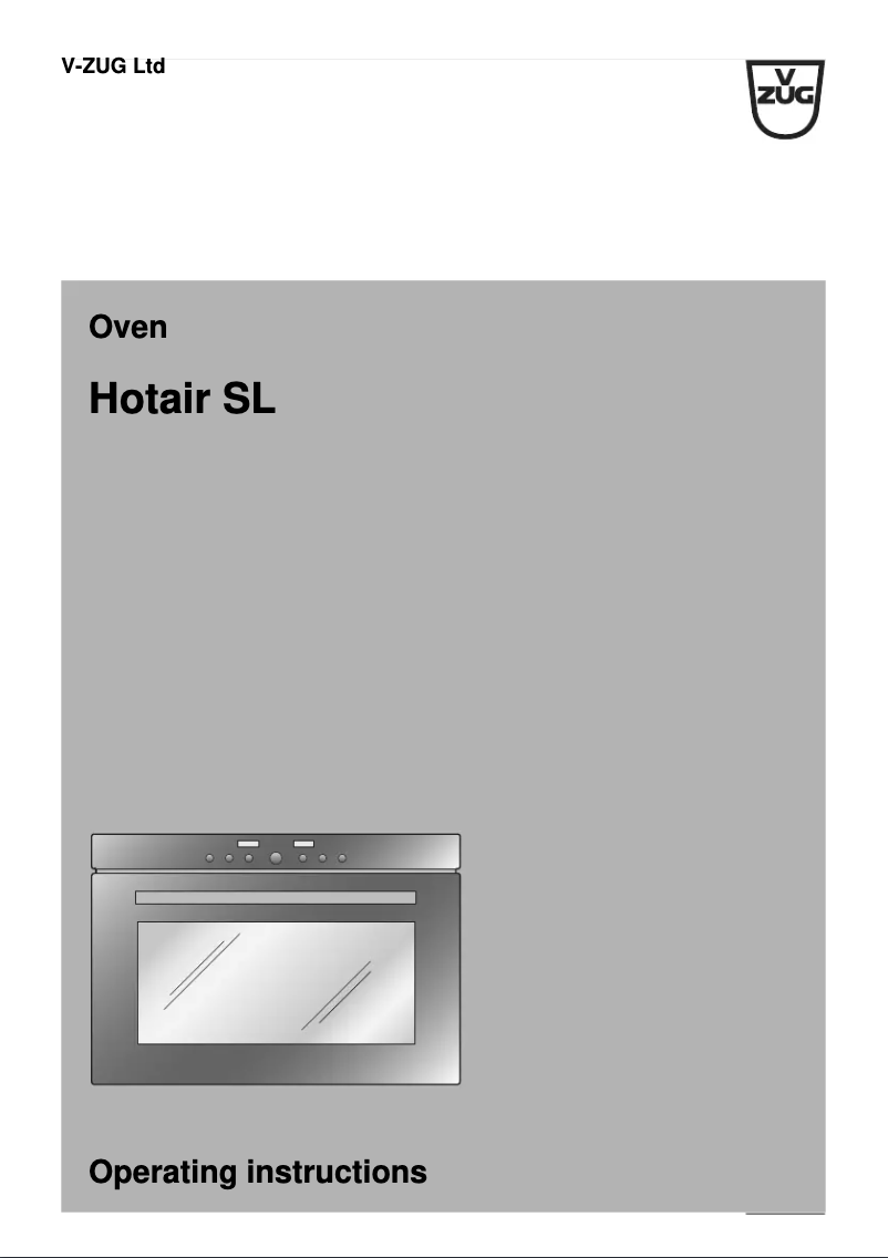 First page image of the manual for Combair HSE