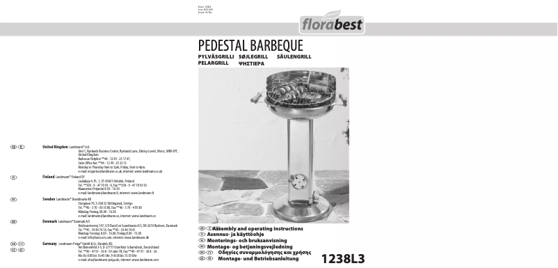 First page image of the manual for IAN 46344