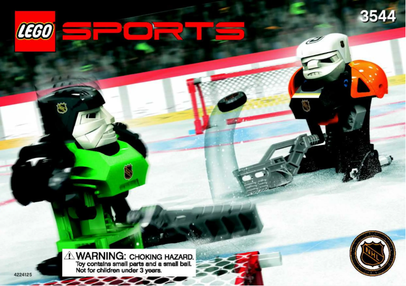 Page 1 of the manual User Manual Lego Sports 3544