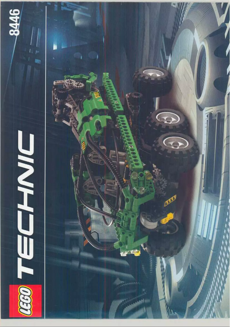 First page image of the manual for Technic 8446