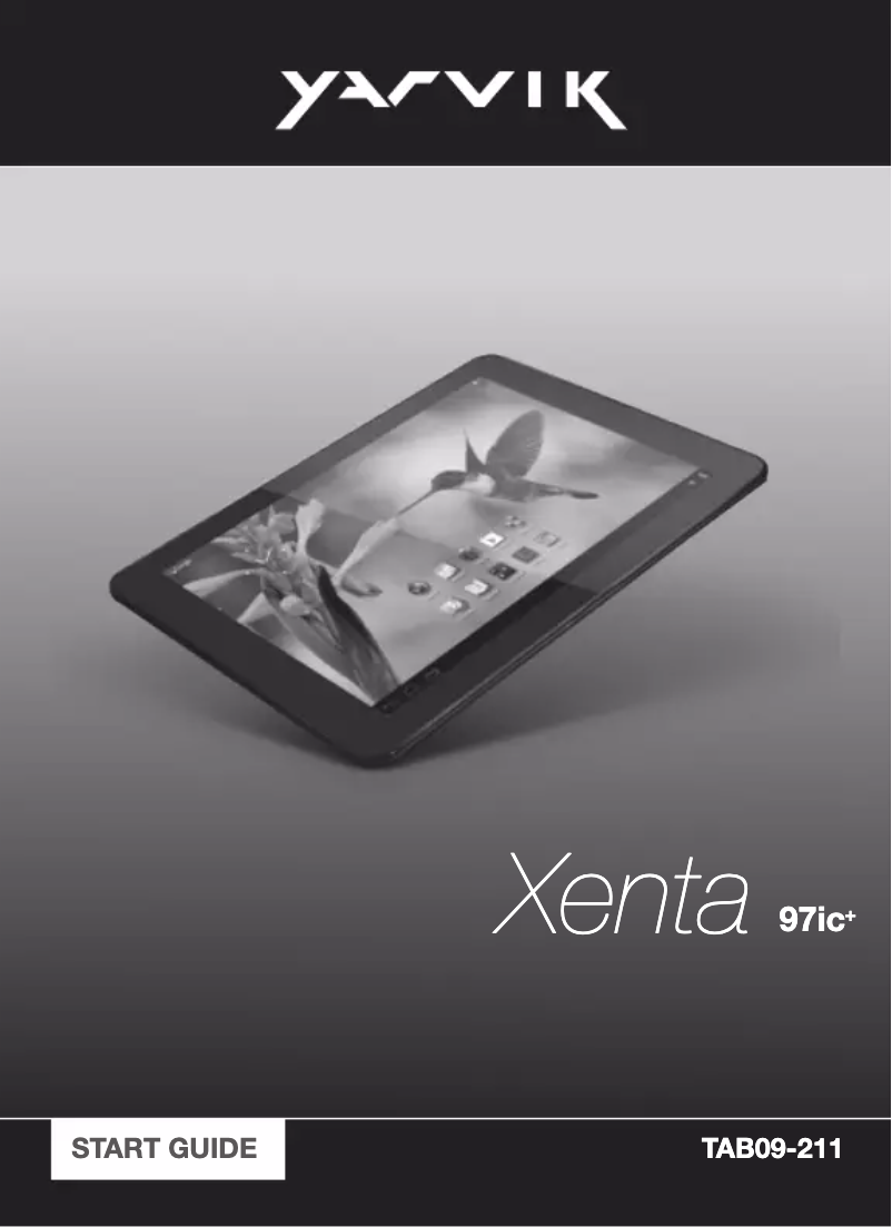First page image of the manual for Xenta 97ic+