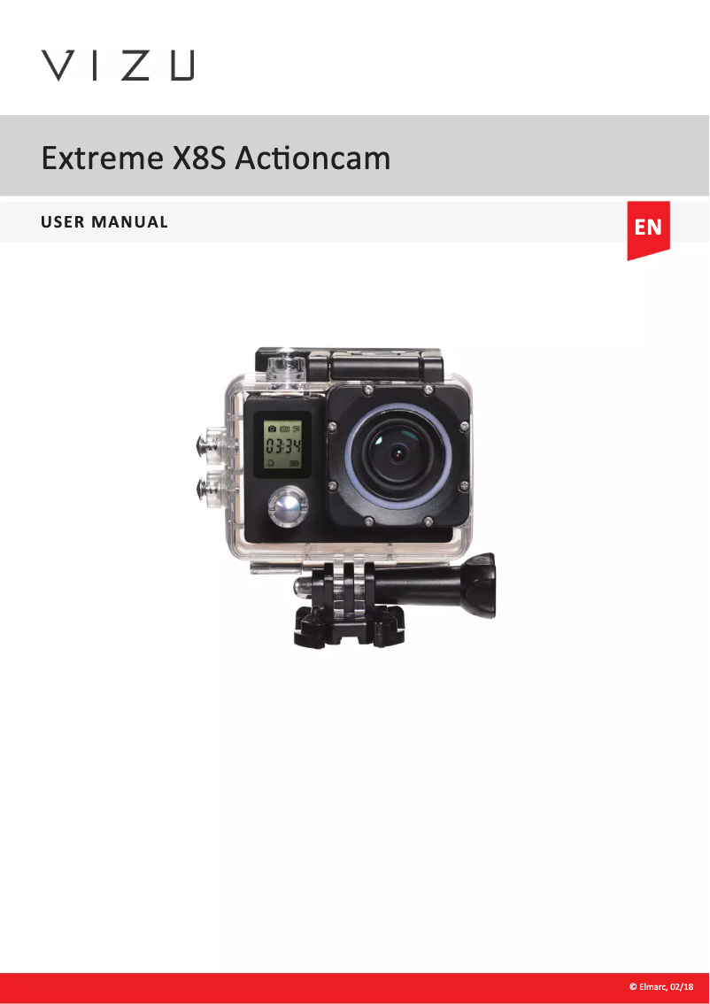 First page image of the manual for Extreme X8S