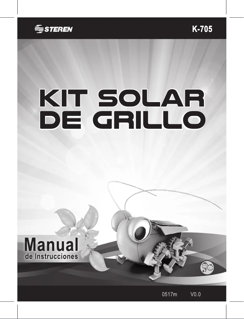 Page 1 of the manual User Manual Steren K-705-GRILLO