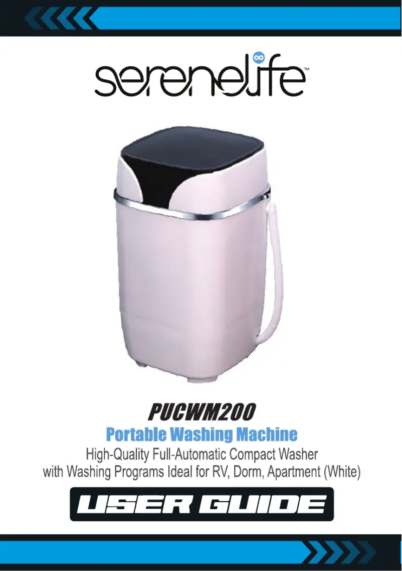 Page 1 of the manual User Manual SereneLife PUCWM200