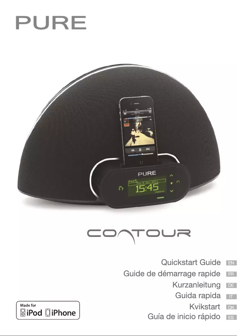 Page 1 of the manual User Manual Pure Contour