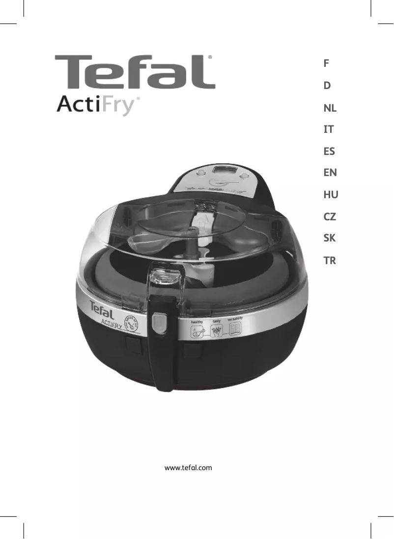Page 1 of the manual User Manual Tefal ActiFry GH806215