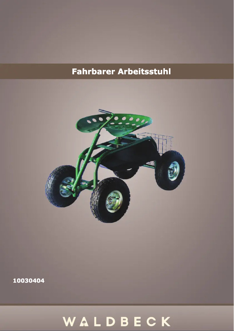 First page image of the manual for Park Ranger