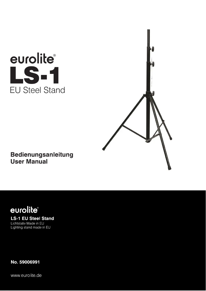 First page image of the manual for LS-1 EU