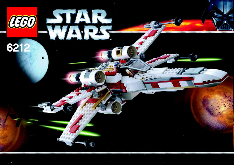 First page image of the manual for X-wing Starfighter (TM)
