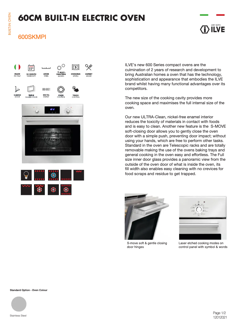 First page image of the manual for 600SKMPI