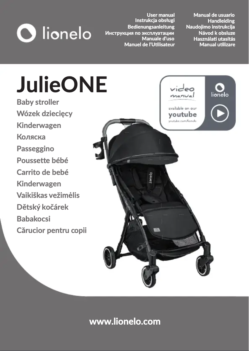 First page image of the manual for Julie One