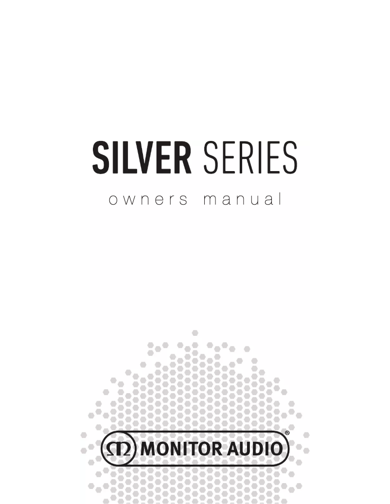 First page image of the manual for Silver 50