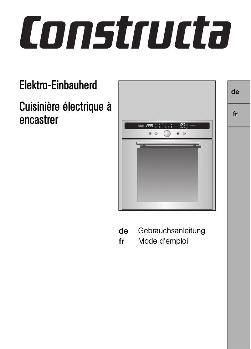 First page image of the manual for CF28850