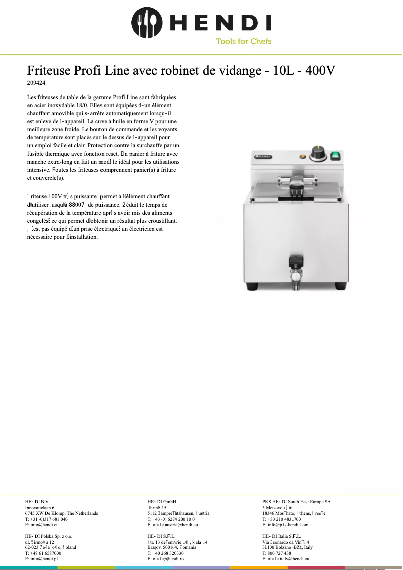 First page image of the manual for Master Cook 209424