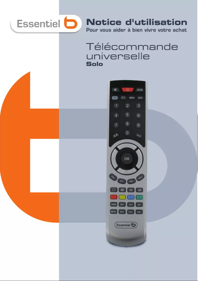 First page image of the manual for Solo