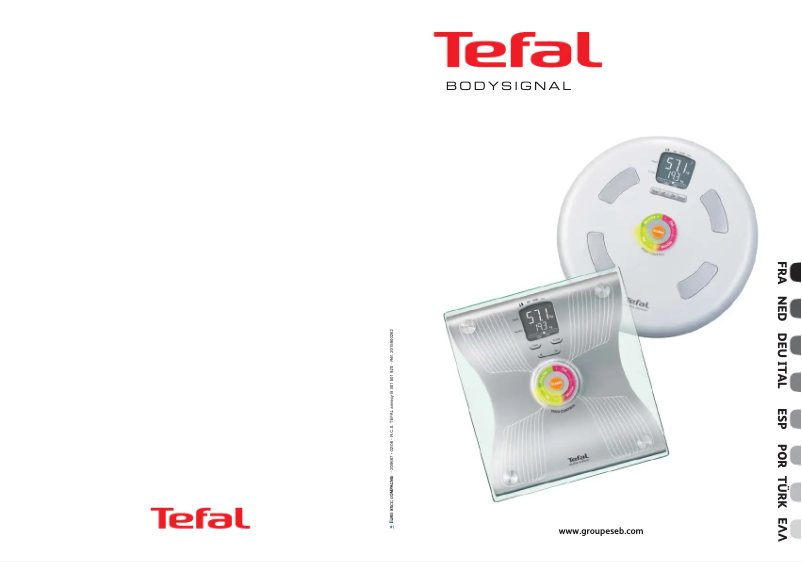 Page 1 of the manual User Manual Tefal Bodysignal BM3021N0