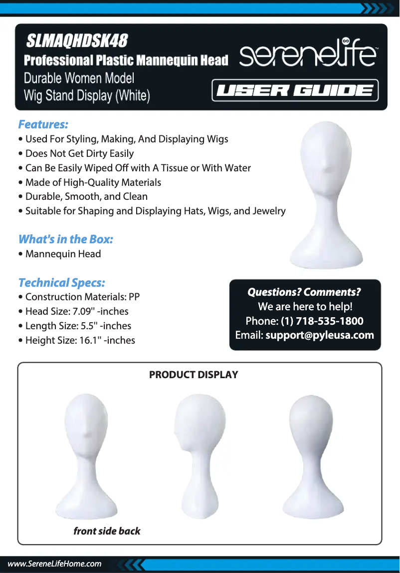 Image de la première page du manuel de l'appareil SLMAQHDSK48