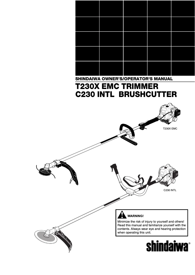First page image of the manual for C230