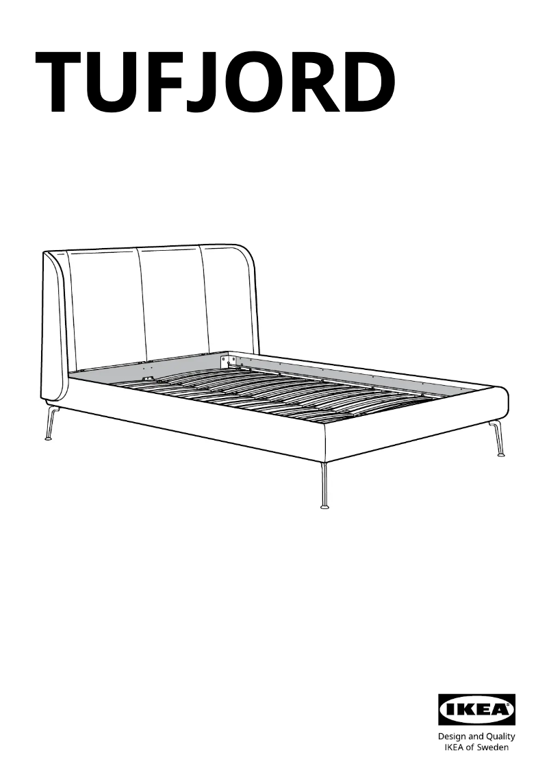 Page 1 of the manual User Manual Ikea TUFJORD 405.732.52