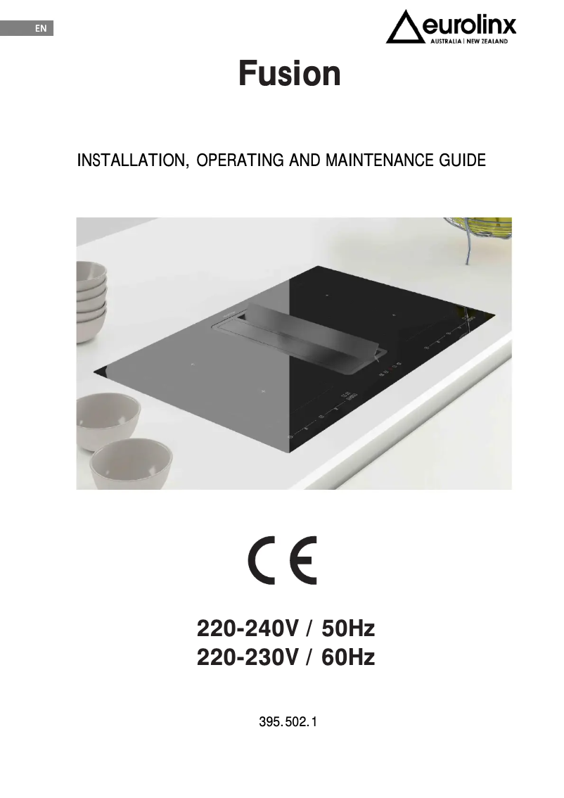 First page image of the manual for FUSION