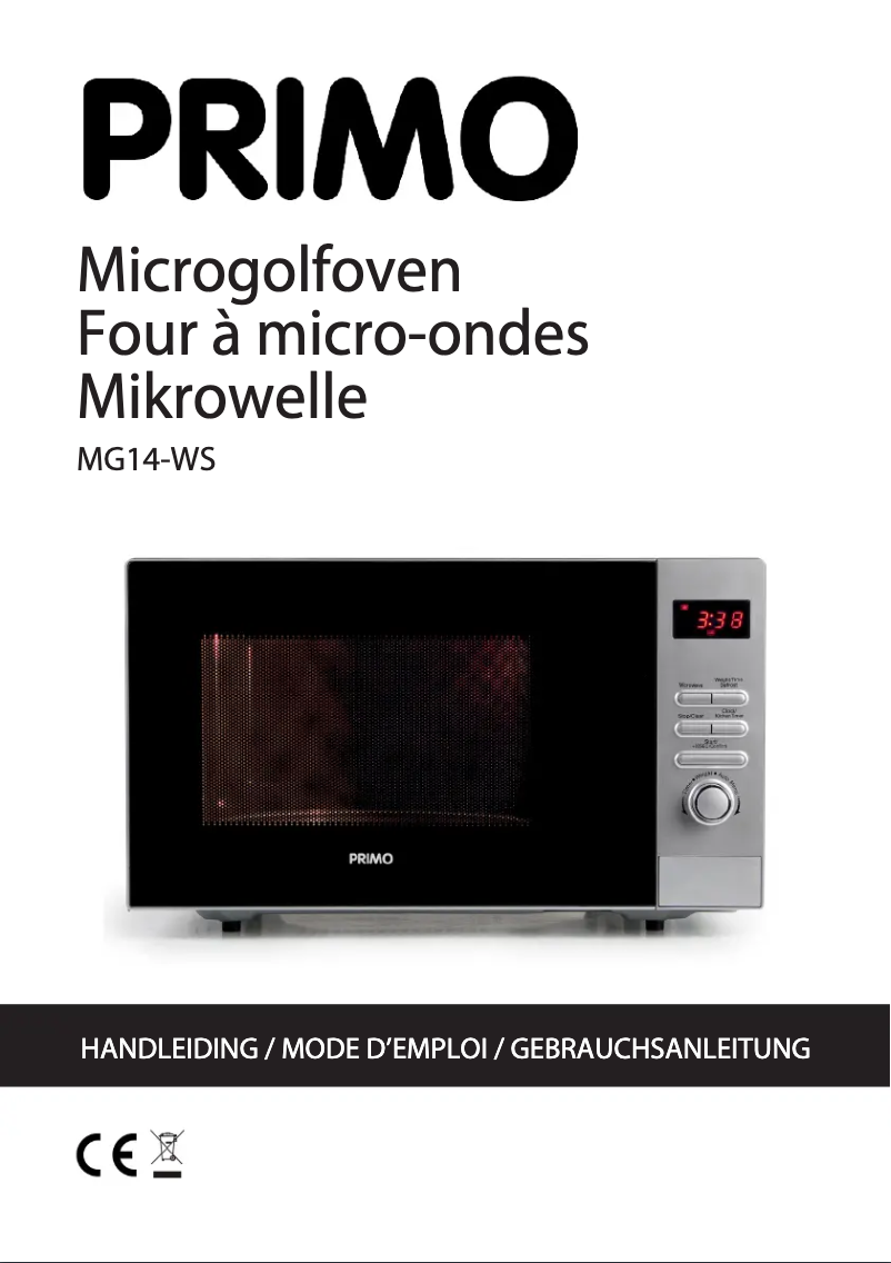 Page 1 of the manual User Manual Primo MG14-WS