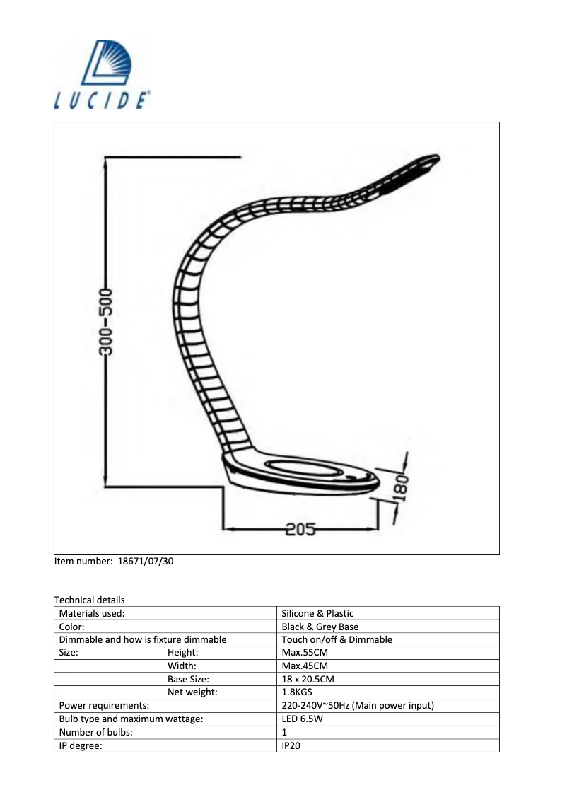 First page image of the manual for Zoft