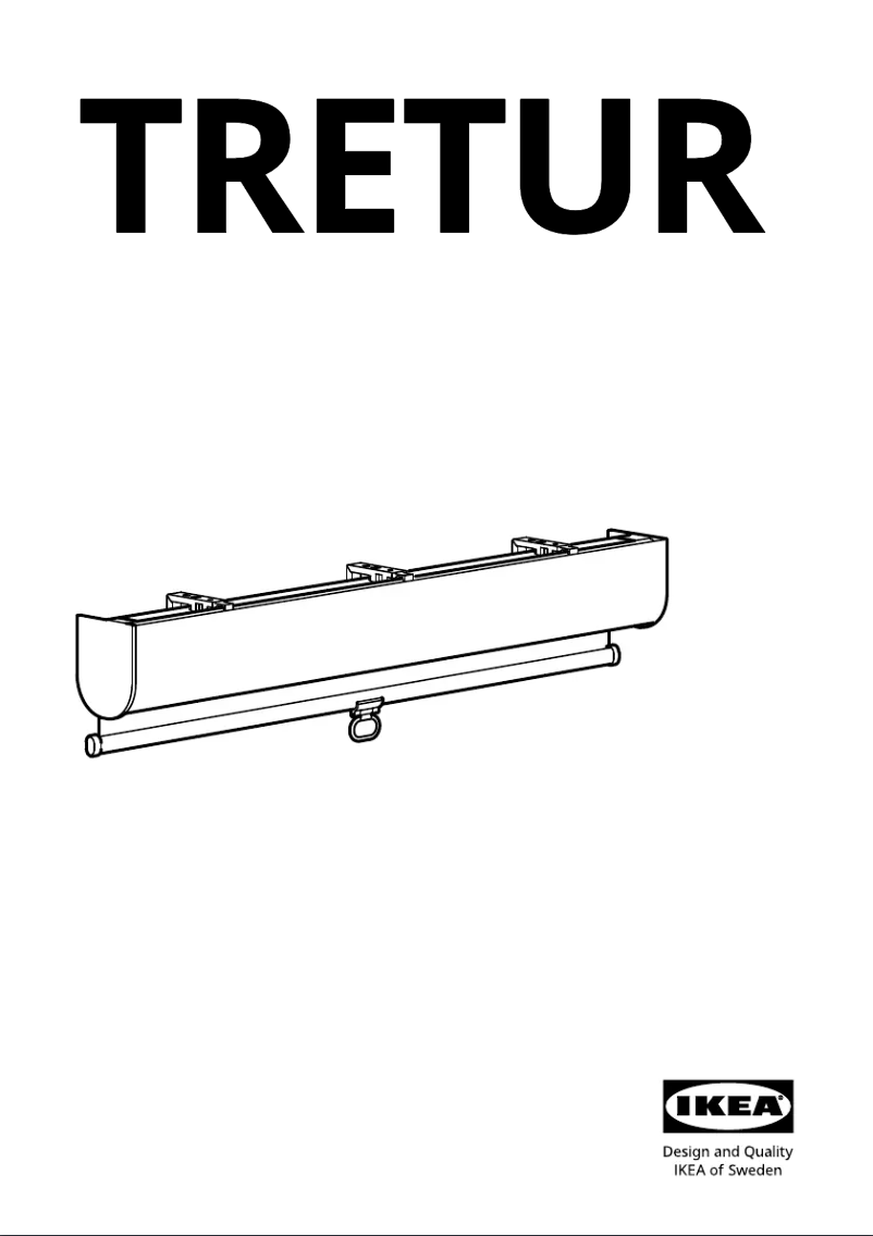 First page image of the manual for TRETUR 403.809.89