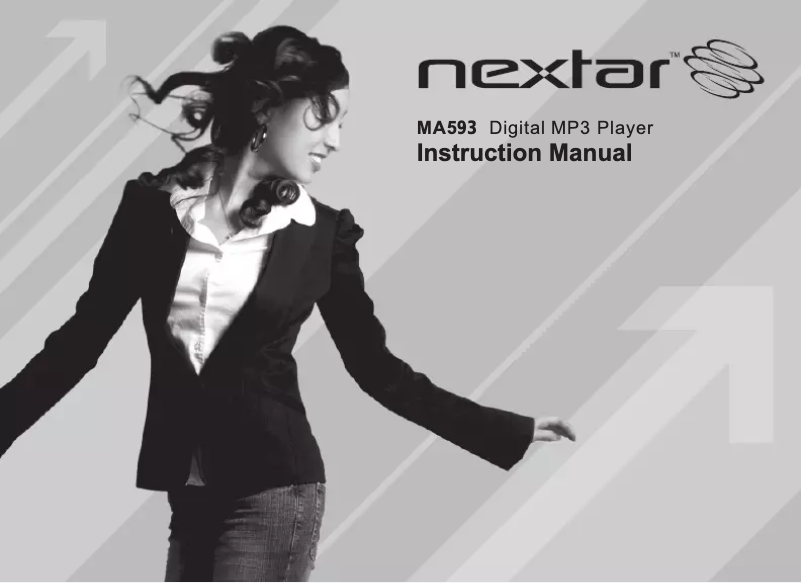 Page 1 of the manual User Manual Nextar MA593