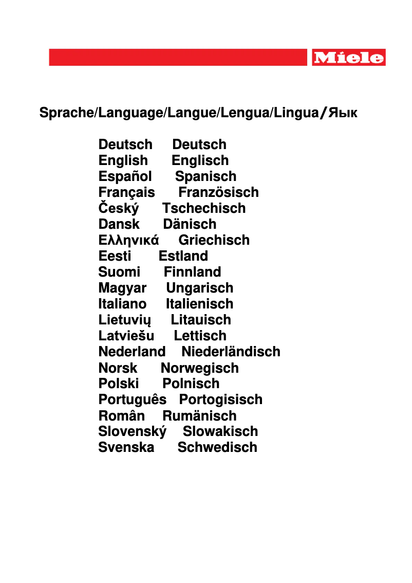 First page image of the manual for WA CSP 1001 L