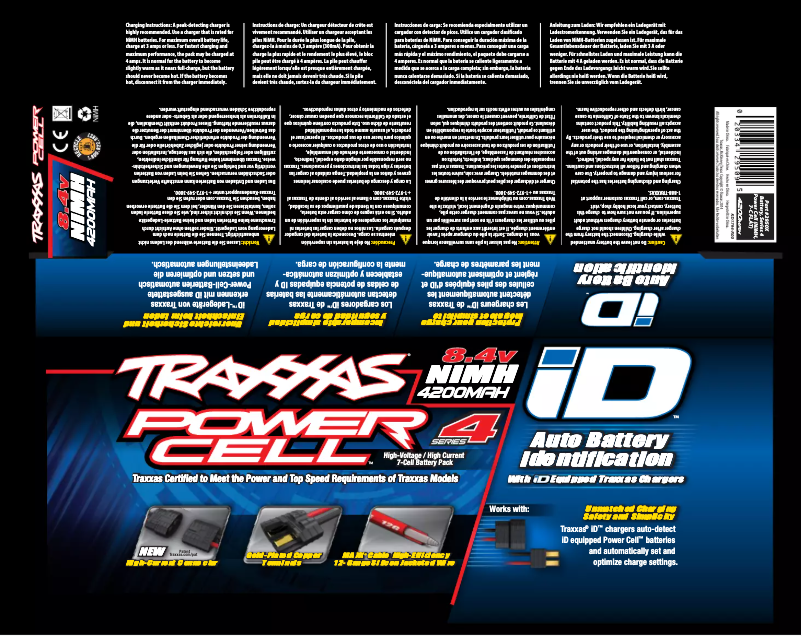 Page 1 of the manual User Manual Traxxas 2950X
