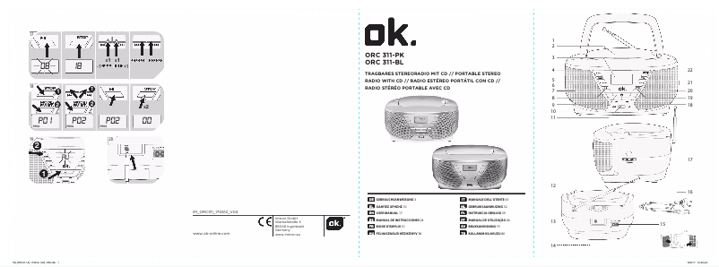 Page 1 of the manual User Manual OK ORC 311-PK