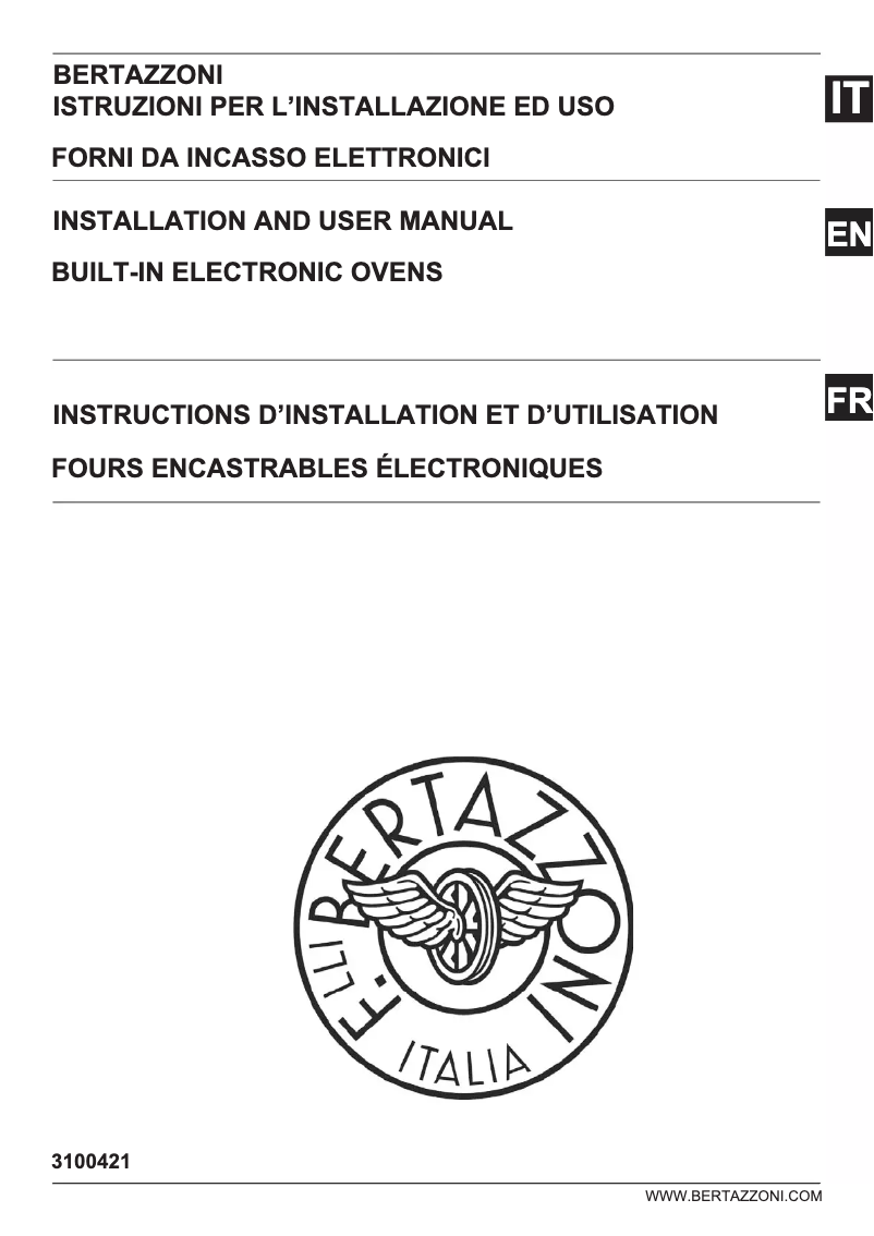 First page image of the manual for F6011PROPLN