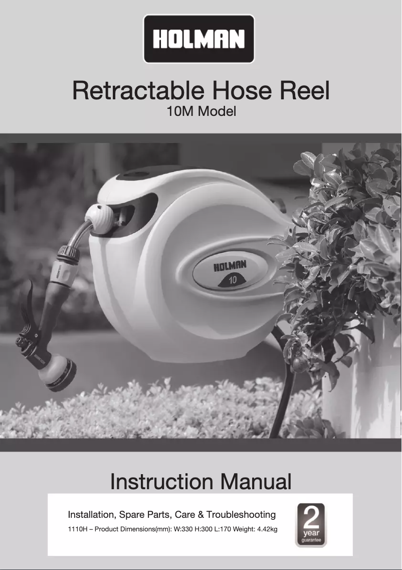 Page 1 of the manual User Manual Holman 1130H