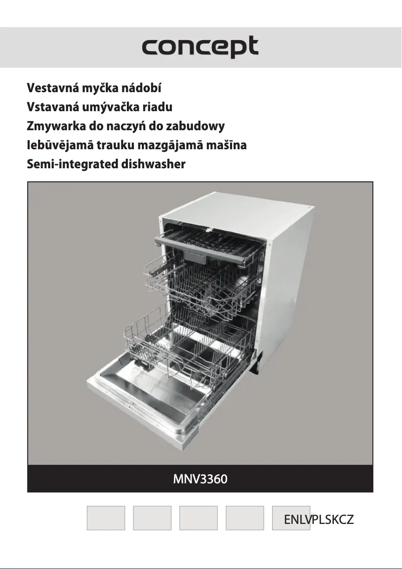 First page image of the manual for MNV3360