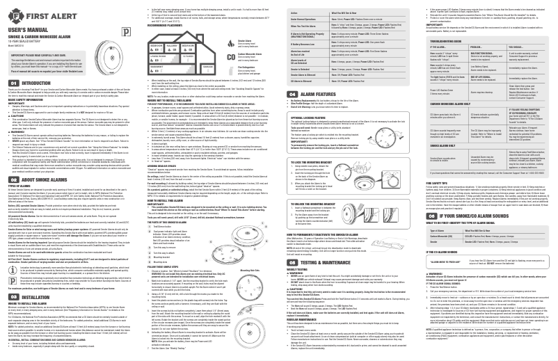 First page image of the manual for SMCO210