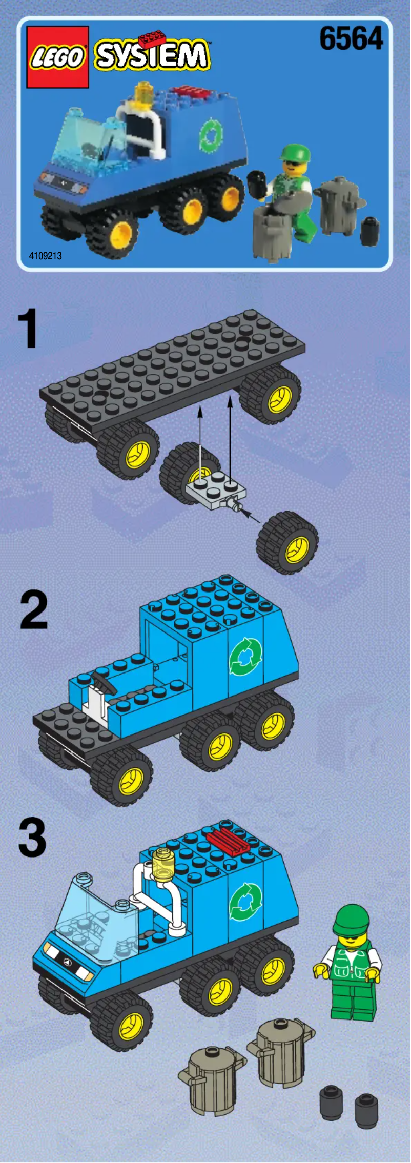 First page image of the manual for REFUSE VAN