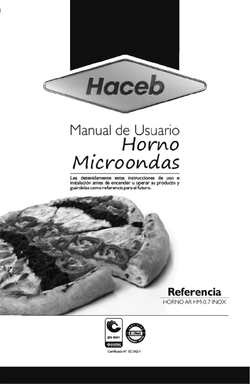 First page image of the manual for Arezzo HM 0.7