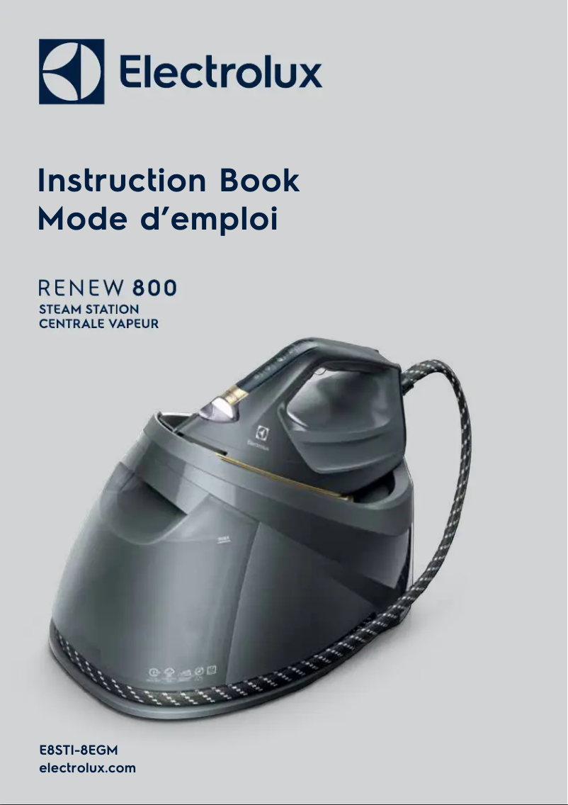 First page image of the manual for Renew 800