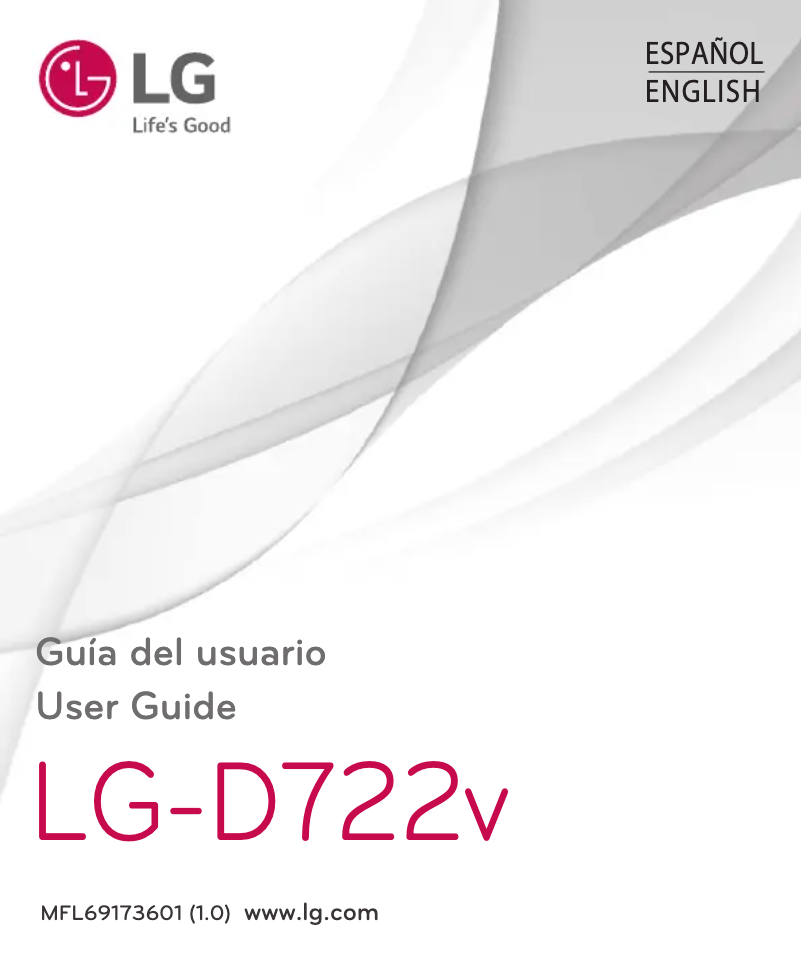 Page 1 of the manual User Manual LG LG-D722V
