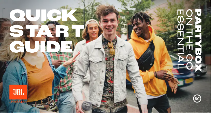 First page image of the manual for PartyBox On-the-Go Essential