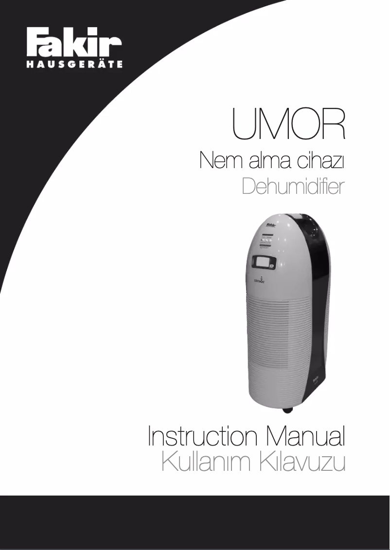 First page image of the manual for Umor