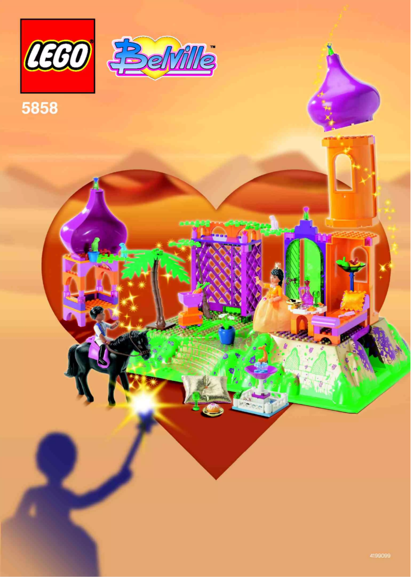 First page image of the manual for Belville 5858